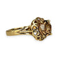 GOLD DEAL | 9kt Gold  Earthlight Topaz Crown Ring