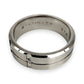 NZGD | 9ct White Gold Celestial Path Diamond Ring Size S