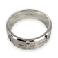 NZGD | 9ct White Gold Celestial Path Diamond Ring Size S