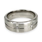 NZGD | 9ct White Gold Celestial Path Diamond Ring Size S