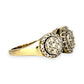 GOLD DEAL | 9ct Gold Refurbished Trio of Brilliance Diamond Ring TDW1.00ct.