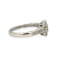 NZGD | 9ct White Gold Celestial Diamond Cluster Ring Size O