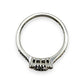 NZGD | 9ct White Gold Celestial Diamond Cluster Ring Size O