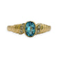 NZGD | 9ct Gold Signature Blue Topaz & Diamond Ring Valuation $1,400