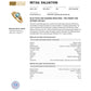 NZGD | 9ct Gold Signature Blue Topaz & Diamond Ring Valuation $1,400