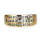 GOLD DEAL | 9ct Gold Refurbished Triluxe Channel Band Ring Size P
