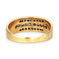 GOLD DEAL | 9ct Gold Refurbished Triluxe Channel Band Ring Size P