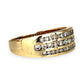 GOLD DEAL | 9ct Gold Refurbished Triluxe Channel Band Ring Size P