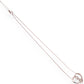 GOLD DEAL | 10ct (10K) Rose Gold Necklace Heart Diamond Pendant Length 45cm