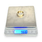 GOLD DEAL | 10ct (10K) Gold Michael Hill Diamond 0.42ct Signet Ring Size X1/2