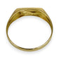 NZGD | 9ct Gold Minimalist Diamond Band Ring Size Y 1/2