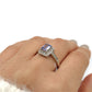 NZGD | 9ct White Gold Ocean‑Mist Sapphire Ring Valuation $2,000
