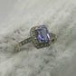 NZGD | 9ct White Gold Ocean‑Mist Sapphire Ring Valuation $2,000