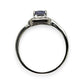 NZGD | 9ct White Gold Ocean‑Mist Sapphire Ring Valuation $2,000
