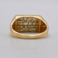 NZGD | 9ct Gold PROUDS Signature Diamond Bar Ring Valuation $2,800