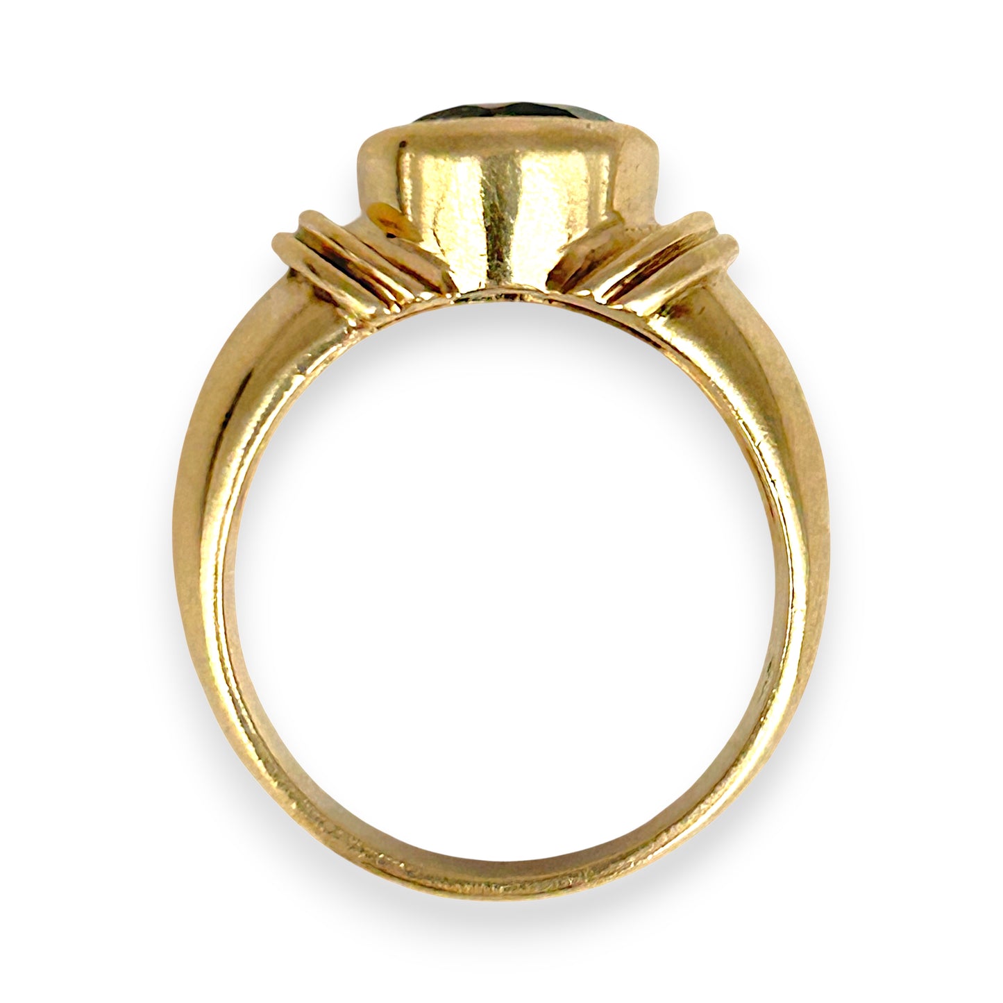 GOLD DEAL | 9kt Gold Heritage Golden Orbit Ring Size R