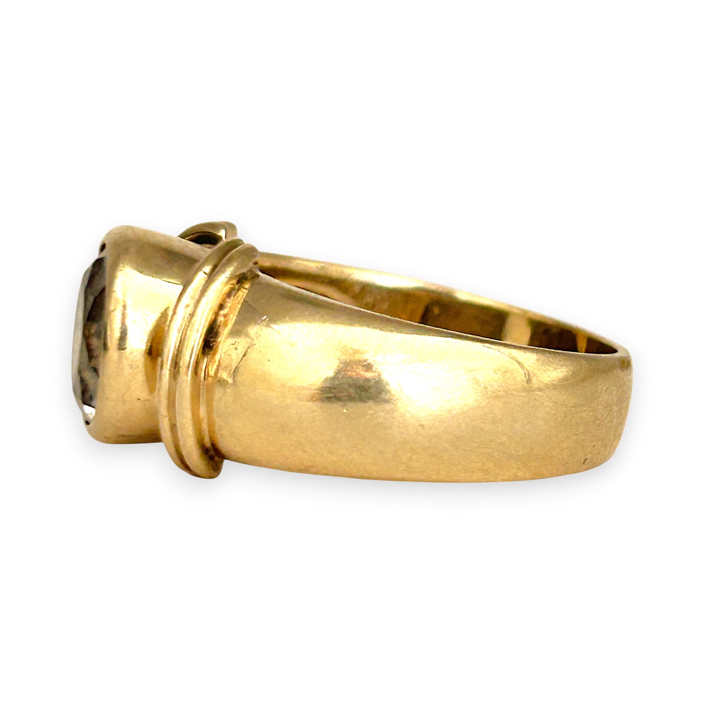 GOLD DEAL | 9kt Gold Heritage Golden Orbit Ring Size R