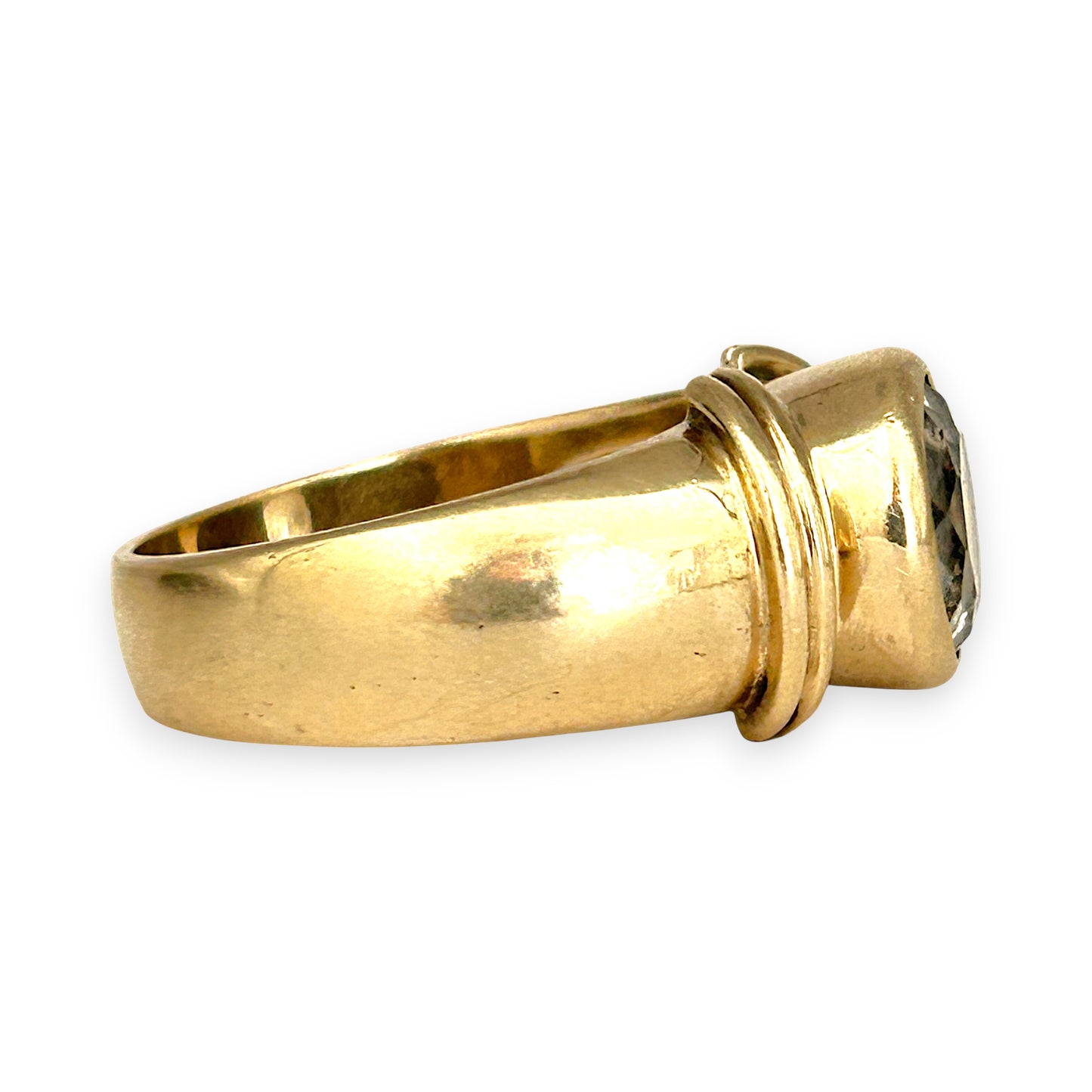 GOLD DEAL | 9kt Gold Heritage Golden Orbit Ring Size R