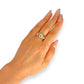 GOLD DEAL | 9kt Gold Heritage Golden Orbit Ring Size R