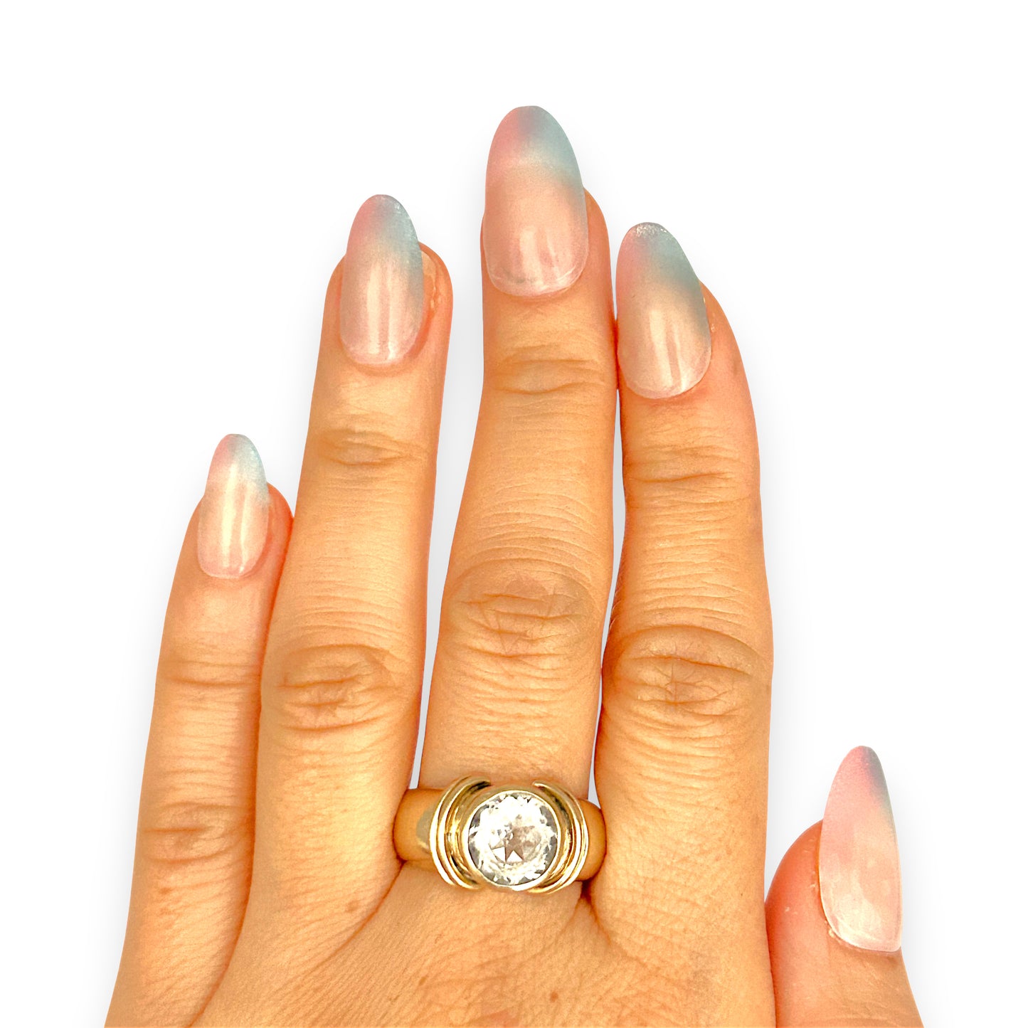GOLD DEAL | 9kt Gold Heritage Golden Orbit Ring Size R