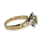 NZGD | 9ct Gold Vintage Verdant Glow Ring Size L