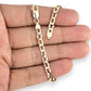 10K Gold Anchor Mariner Bracelet Length 19cm. R # 241