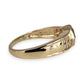 NZGD | 9ct Gold Luminous Green Serenity Ring Size p 1/2