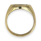 GOLD DEAL | 9kt Gold AATTV Perseverance Signet Ring Valuation $3,706