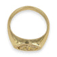 GOLD DEAL | 9kt Gold AATTV Perseverance Signet Ring Valuation $3,706