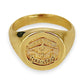 GOLD DEAL | 9kt Gold AATTV Perseverance Signet Ring Valuation $3,706