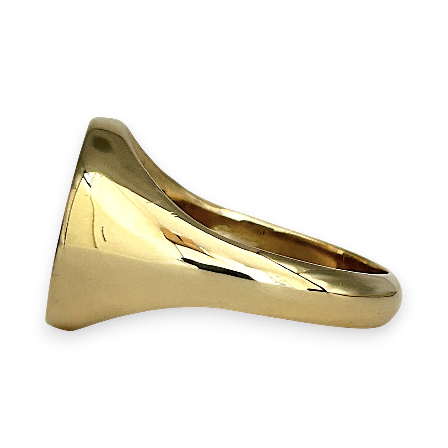 GOLD DEAL | 9kt Gold AATTV Perseverance Signet Ring Valuation $3,706