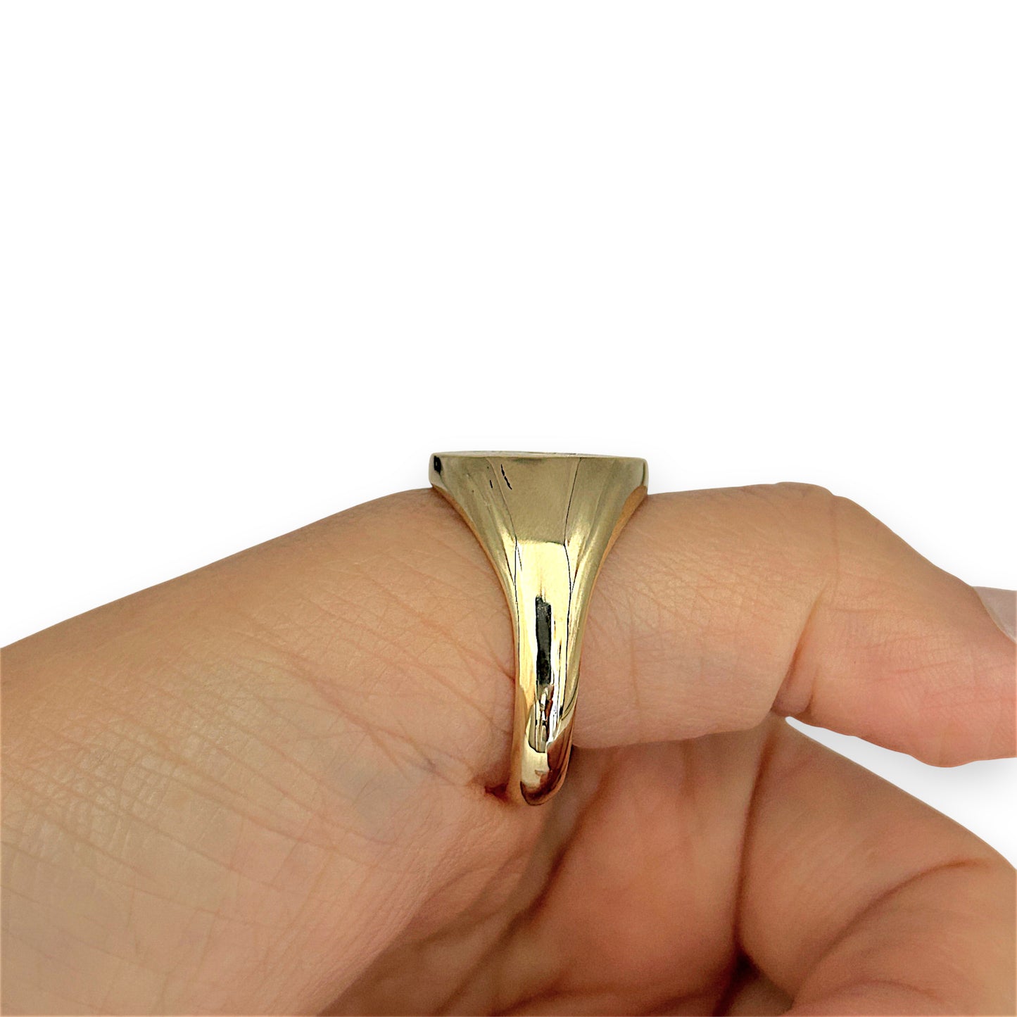 GOLD DEAL | 9kt Gold AATTV Perseverance Signet Ring Valuation $3,706