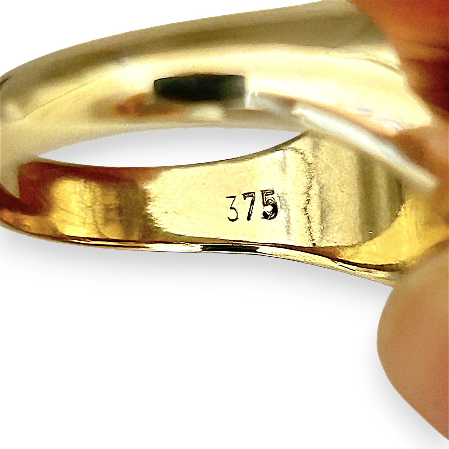 GOLD DEAL | 9kt Gold AATTV Perseverance Signet Ring Valuation $3,706