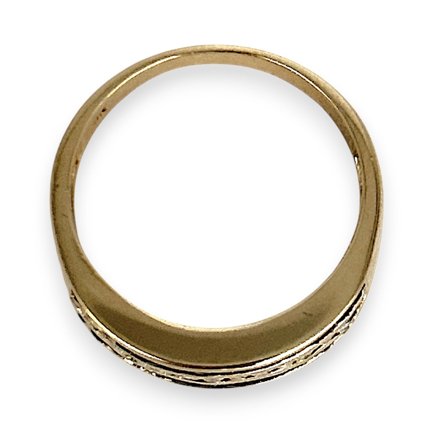 GOLD DEAL | 9kt Gold Midnight Cascade Band Ring