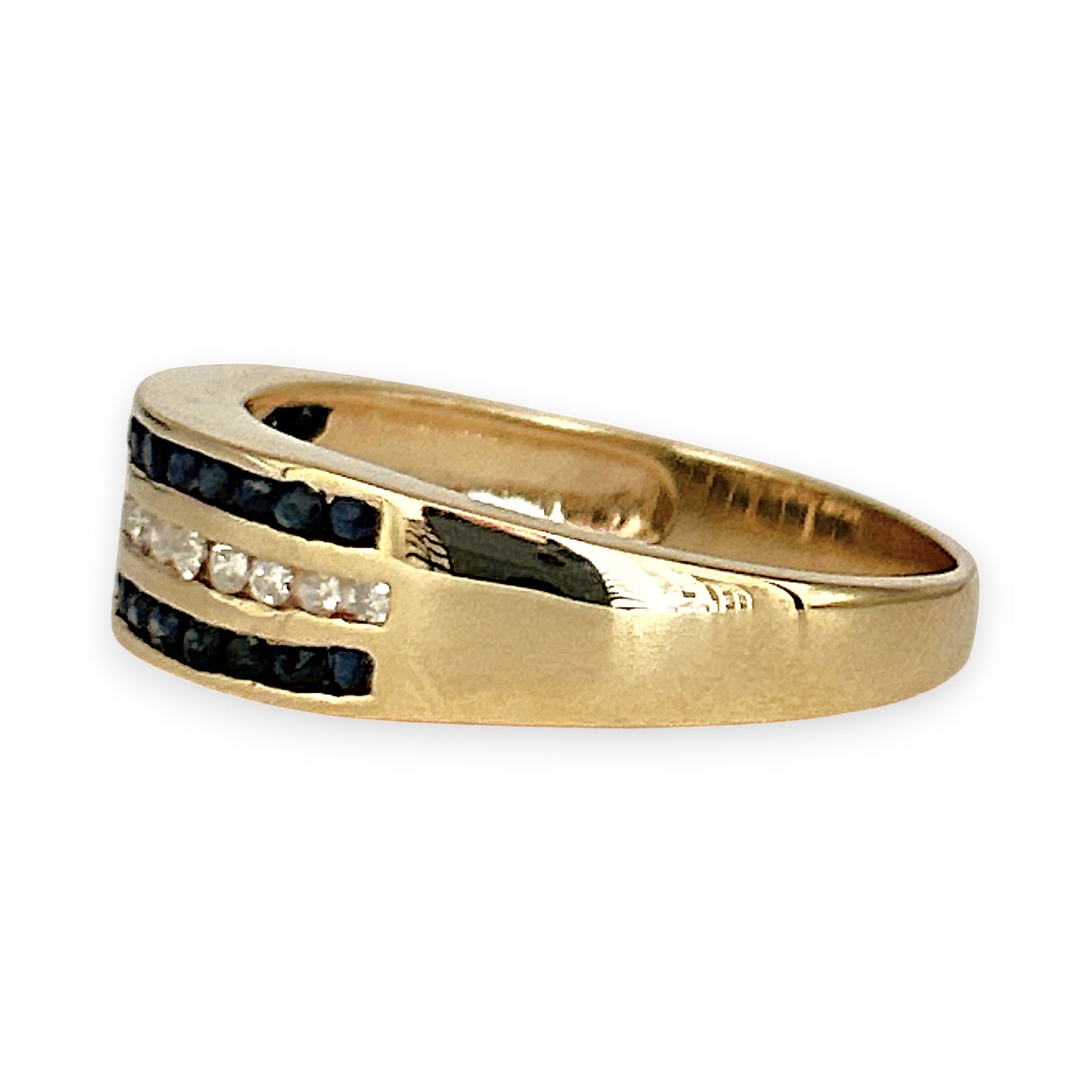 GOLD DEAL | 9kt Gold Midnight Cascade Band Ring