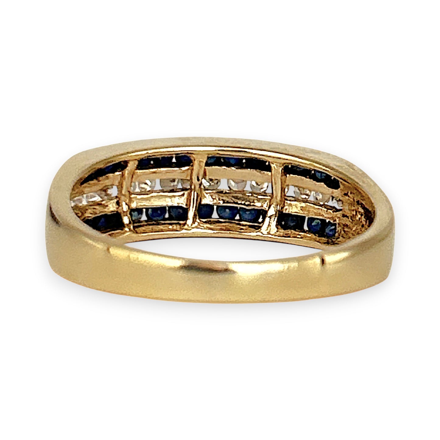 GOLD DEAL | 9kt Gold Midnight Cascade Band Ring