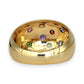 GOLD DEAL | 9kt Gold Celestial Harmony Band Ring Valuation $4,000