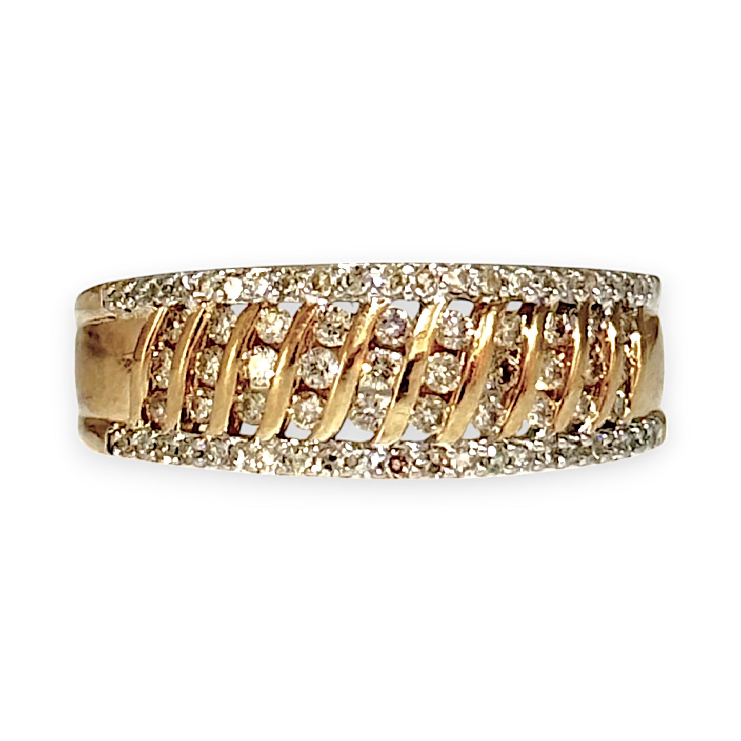 GOLD DEAL | FLASH SALE 10ct (10K) Gold Diamond 0.52ct MHJ Ring. Valuation $2,500