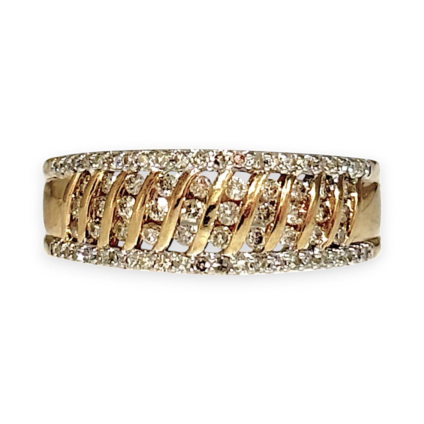 GOLD DEAL | FLASH SALE 10ct (10K) Gold Diamond 0.52ct MHJ Ring. Valuation $2,500