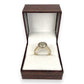 NZGD | 9ct Gold Halo of Morning Light Ring Size O