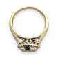 NZGD | 9ct Gold Halo of Morning Light Ring Size O