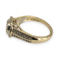 NZGD | 9ct Gold Halo of Morning Light Ring Size O