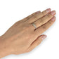 10K Gold Michael Hill Diamonds Ring Size N. R # 248