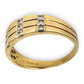 GOLD DEAL | 10ct (10K) Gold Michael Hill Diamonds 0.54ct Ring Size Y