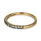 10K Gold Michael Hill Diamond 0.26ct Band Size S. R # 250