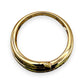 NZGD| 9ct Gold Aurelia Crossover Ring Size M
