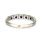 GOLD DEAL | 10ct (10K) White Gold MHJ Diamond Ring Size P