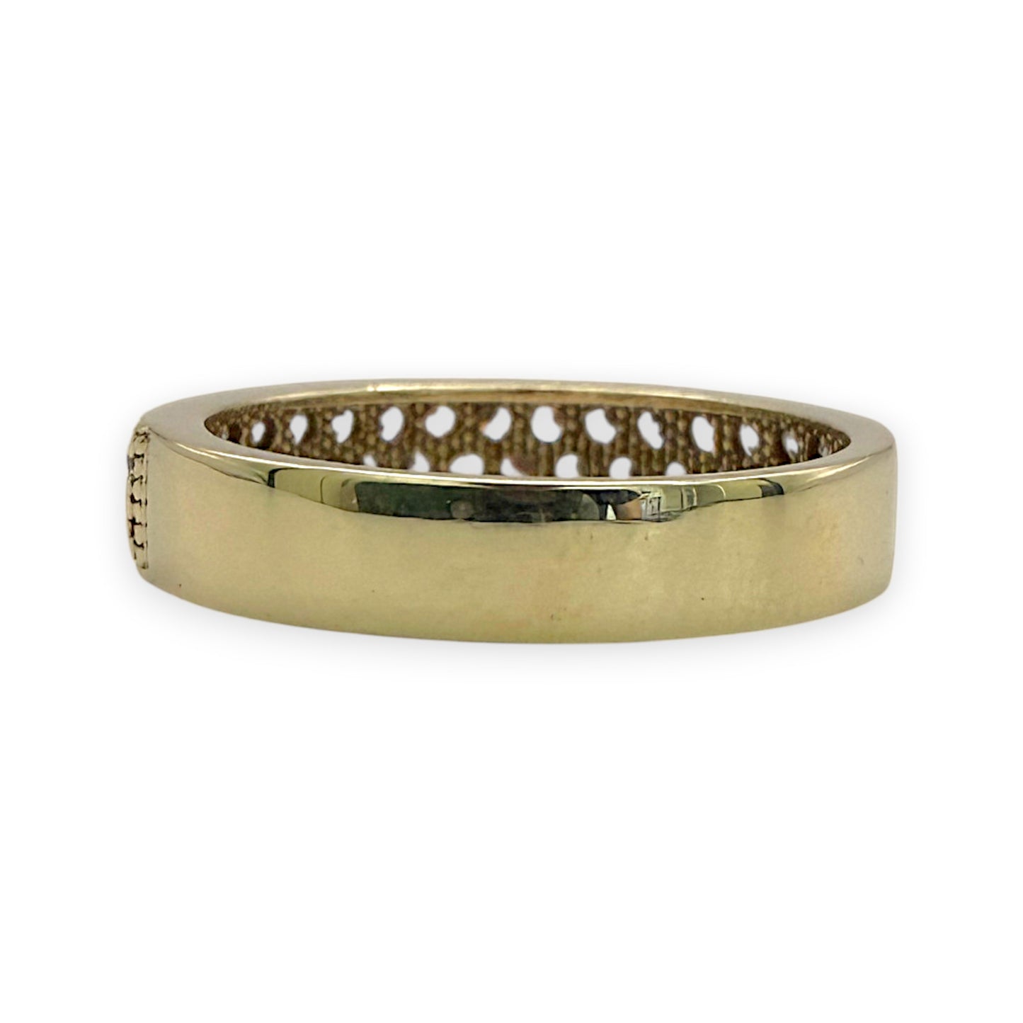 NZGD | 9ct Gold Two‑Row Brilliant Stone Elegance Ring Size N