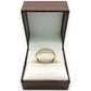 NZGD | 9ct Gold Two‑Row Brilliant Stone Elegance Ring Size N