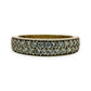 NZGD | 9ct Gold Two‑Row Brilliant Stone Elegance Ring Size N